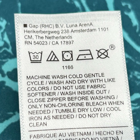 Athleta Ace Printed Tennis Skort 15.5" Size‎ 1X Teal Active Pockets Pickelball - Picture 11 of 14